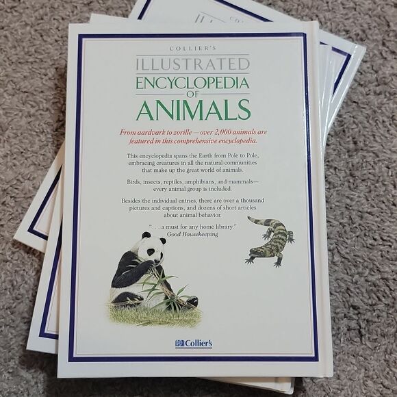 Collier's Illustrated Encyclopedia of Animals - Aardvark to Zorille + 2,000 More - Picture 7 of 14